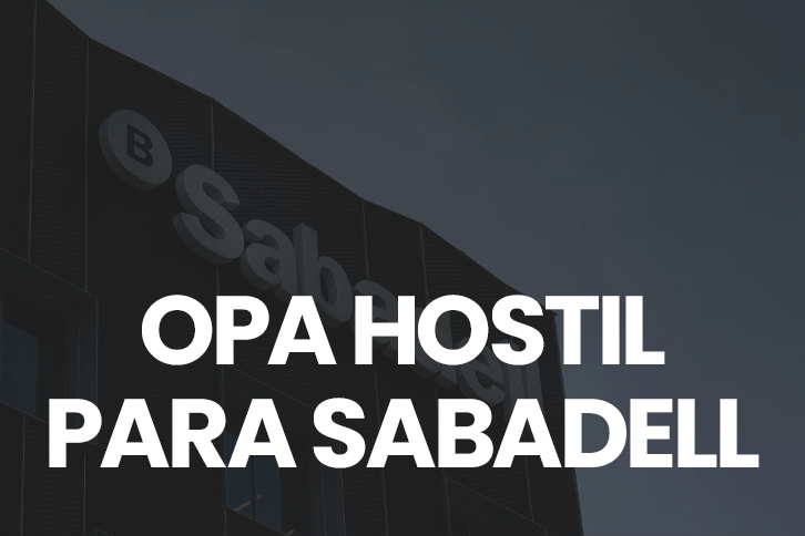 Ante la falta de acuerdo amistoso, el BBVA ha decidido lanzar una OPA hostil contra el Sabadell con la oposición del Gobierno de España.