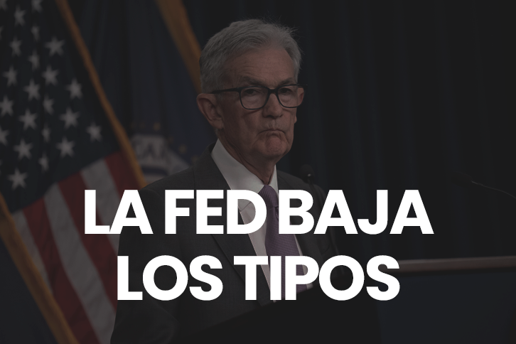 Tras la reducción de 25 puntos del BCE, la FED dobla la apuesta y los baja 50 puntos. Este agresivo recorte favorece a las bolsas.