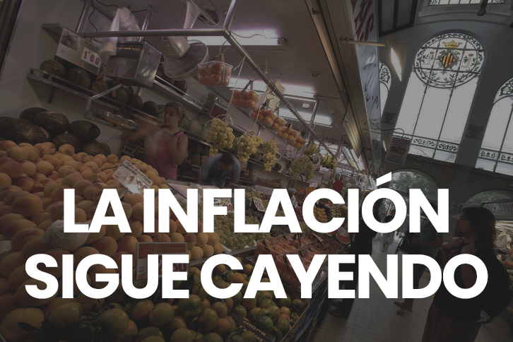 Agosto termina con una inflación al 2,3%, mientras que la subyacente cae al 2,7%, recuperando los niveles de enero de 2022.