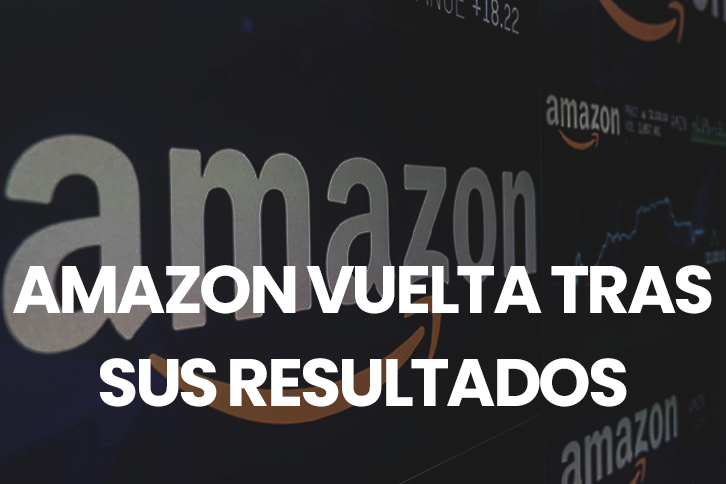 Amazon vuela en bolsa tras anunciar unos resultados que han mejorado todas las expectativas. Sus acciones se han visto impulsadas por ellos.