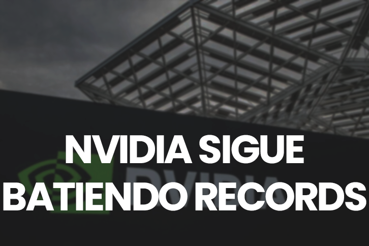 Nvidia sigue rompiendo todas las expectativas y continúa en la cima del mercado, liderando el mundo de la inteligencia artificial.