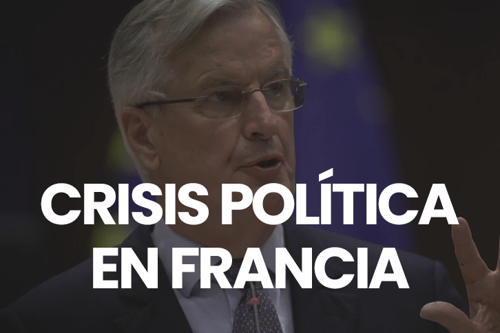 Francia atraviesa una profunda crisis política que se ha cobrado la destitución del primer ministro tras una moción de censura.