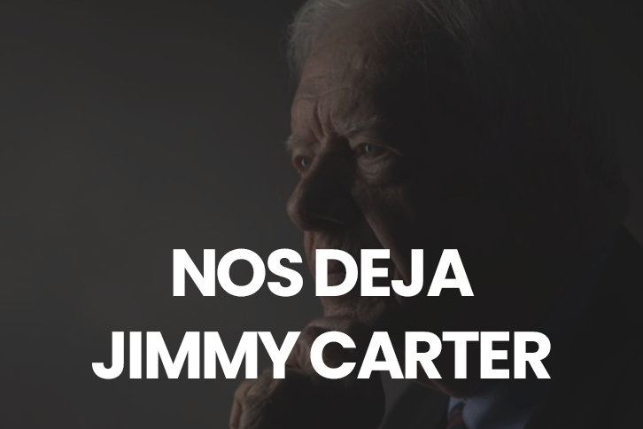 Este 29 de diciembre de 2024, falleció Jimmy Carter, el 39.º presidente de los Estados Unidos, en su hogar en Plains, Georgia, a la edad de 100 años.